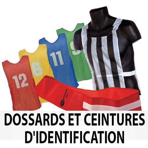 DOSSARDS ET CEINTURES D'IDENTIFICATION