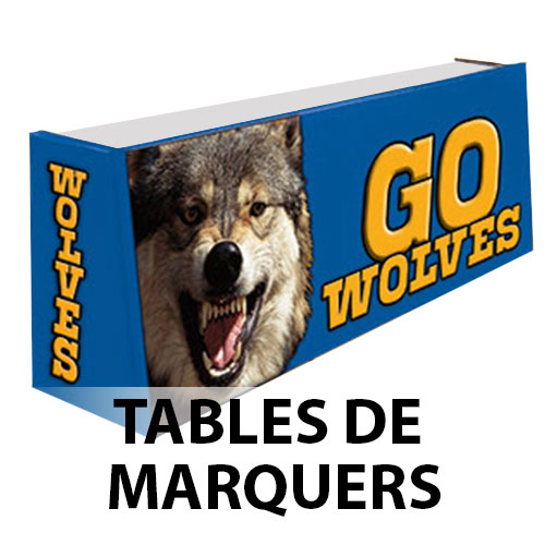 TABLES DE MARQUEUR